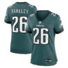 Philadelphia Eagles #26 Saquon Barkley Game Player Jersey – Midnight Green