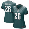 Philadelphia Eagles #26 Saquon Barkley Game Jersey – Midnight Green