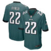Philadelphia Eagles #22 Kelee Ringo Green Stitched Game Jersey