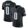 Philadelphia Eagles #0 Bryce Huff Black Vapor Untouchable Limited Stitched 1 Jersey