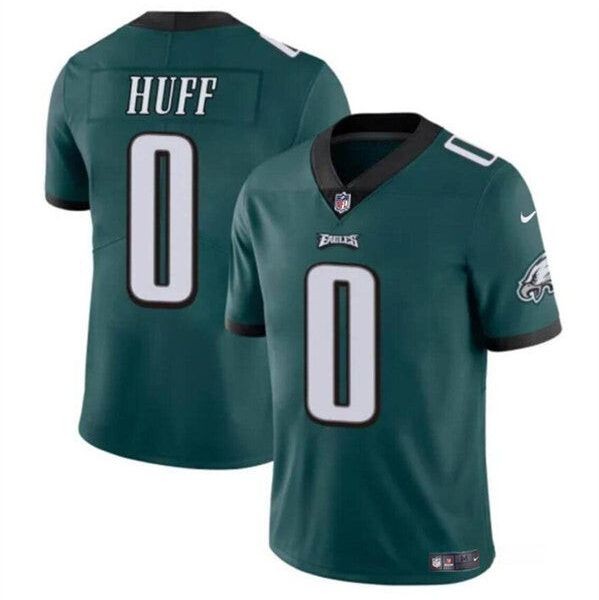 Philadelphia Eagles #0 Bryce Huff Green Vapor Untouchable Limited Football Stitched Jersey
