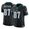 Philadelphia Eagles #87 Jahan Dotson Black FUSE Vapor Untouchable Limited Jersey