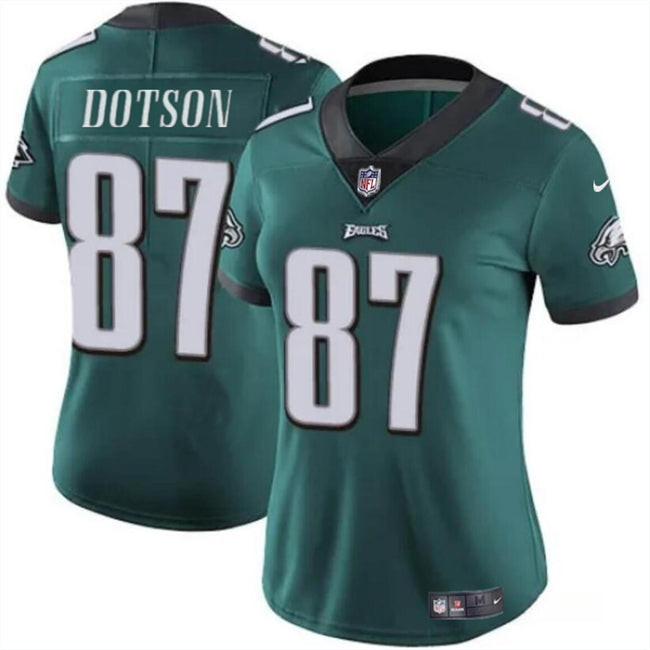 Philadelphia Eagles #87 Jahan Dotson Green Vapor Untouchable Limited Stitched Jersey