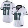 Philadelphia Eagles #87 Jahan Dotson White Vapor Untouchable Limited Stitched Jersey