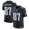 Philadelphia Eagles #87 Jahan Dotson Black Vapor Untouchable Limited Stitched 1 Jersey