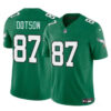 Philadelphia Eagles #87 Jahan Dotson Green FUSE Throwback Vapor Untouchable Jersey