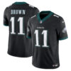 AJ Brown Philadelphia Eagles Nike Alternate Vapor FUSE Limited Jersey Black