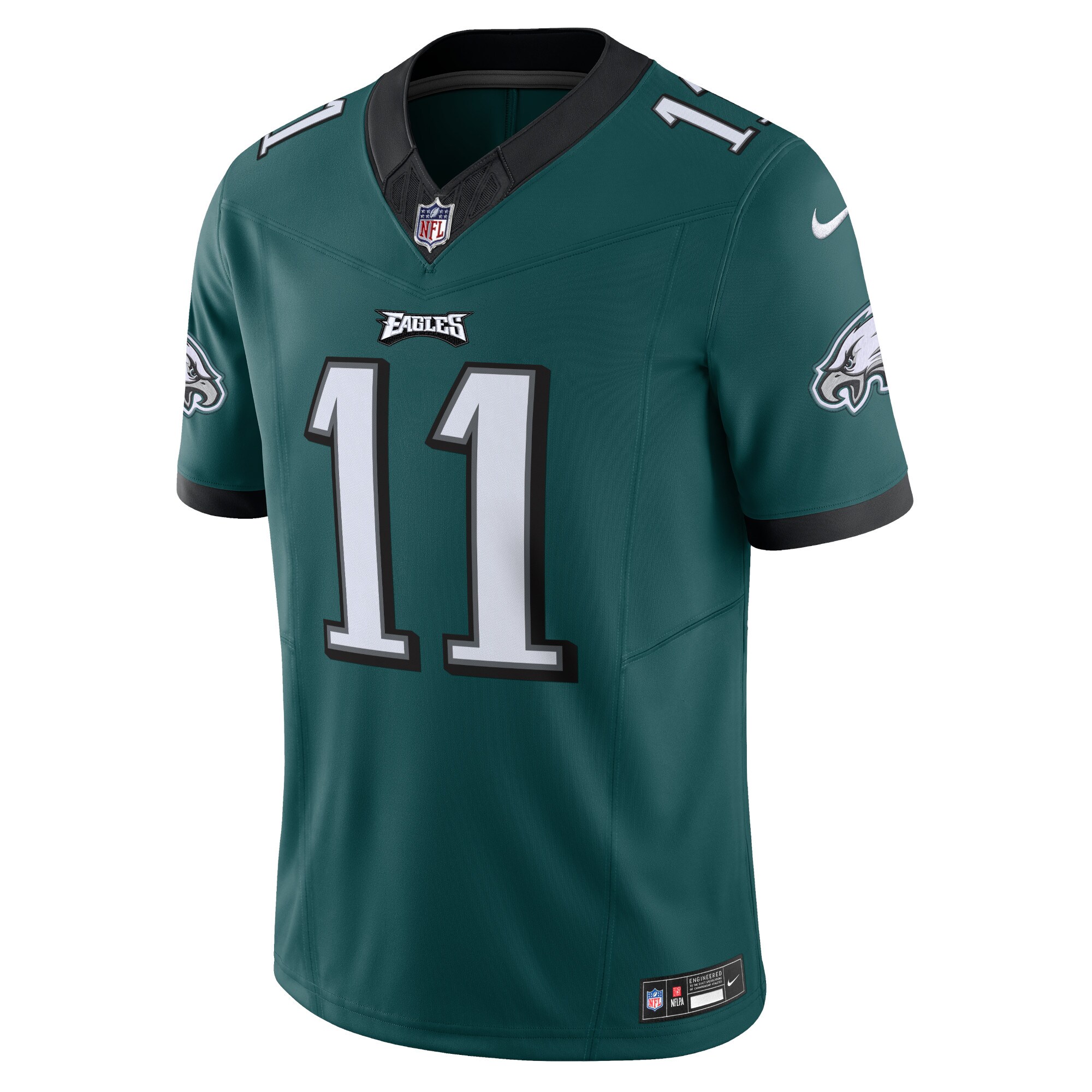 AJ Brown Philadelphia Eagles Nike Vapor FUSE Limited Jersey Green - Image 2