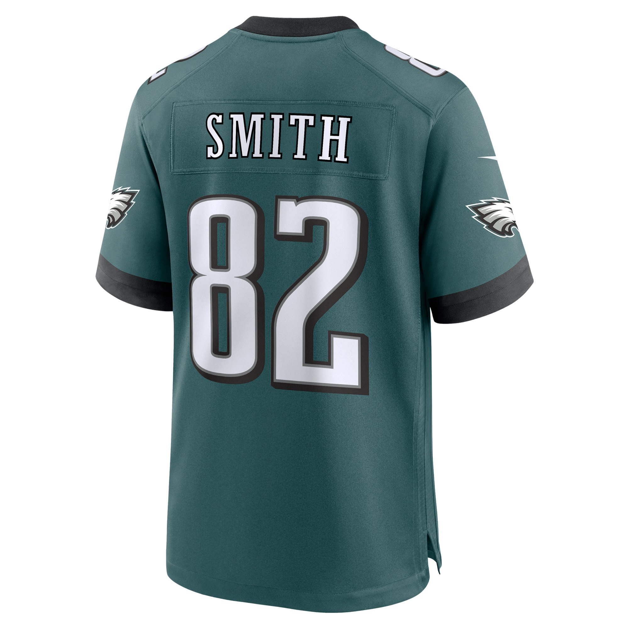 Ainias Smith Philadelphia Eagles Nike Team Game Jersey Midnight Green - Image 3