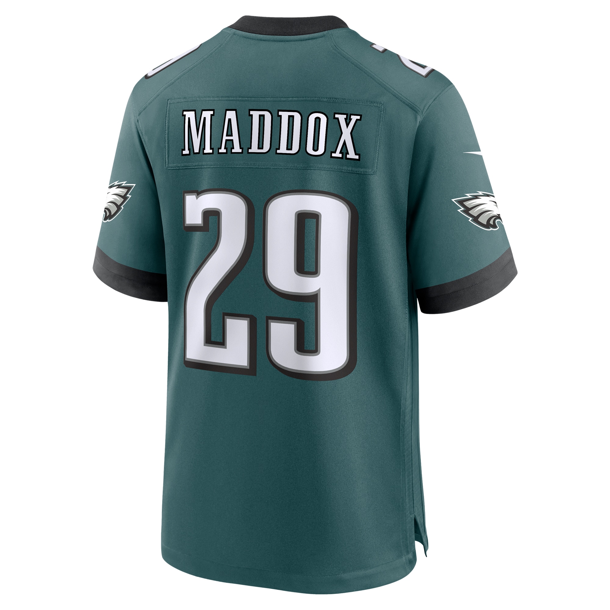 Avonte Maddox Philadelphia Eagles Nike Team Game Jersey Midnight Green - Image 3