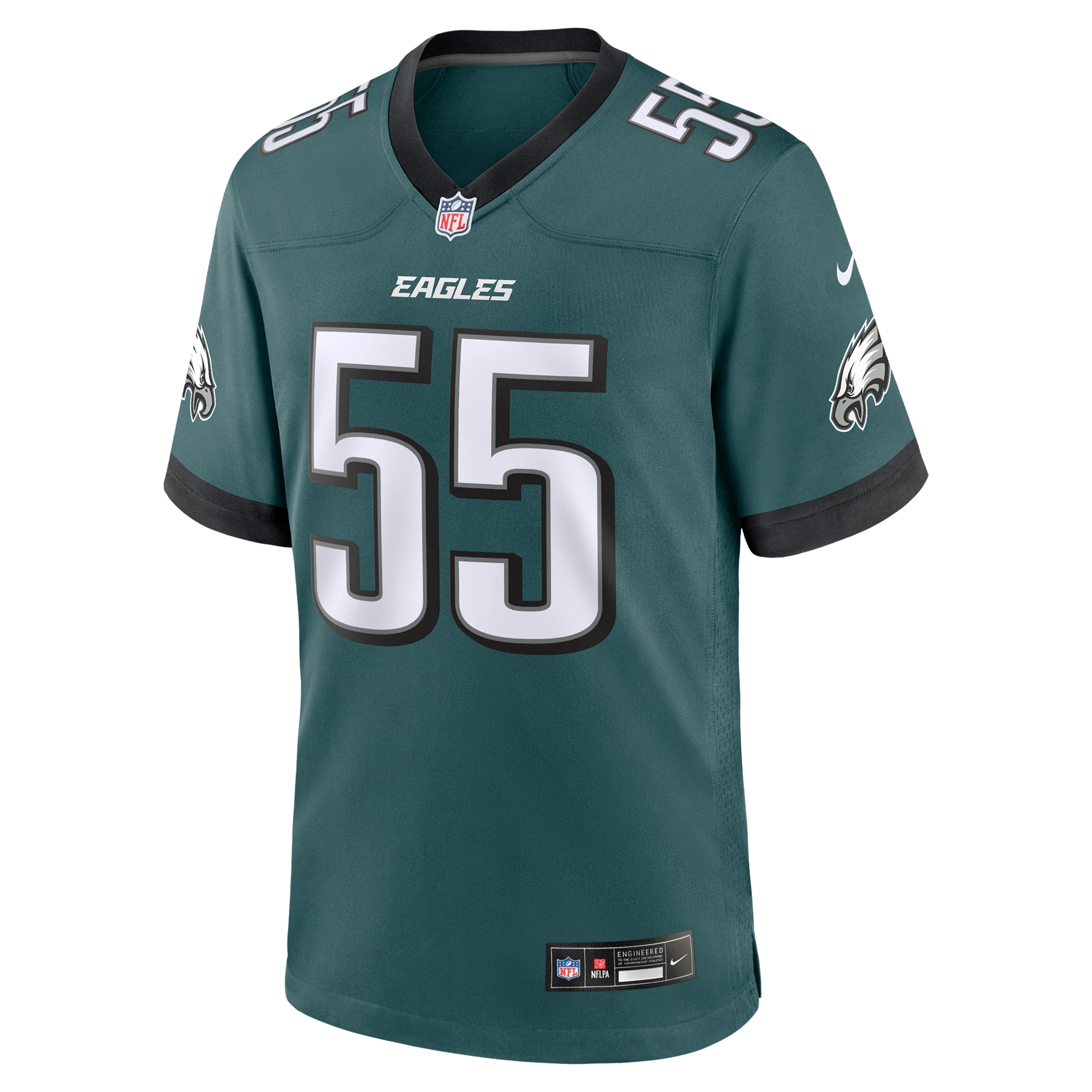 Brandon Graham Philadelphia Eagles Nike Team Game Jersey Midnight Green - Image 2