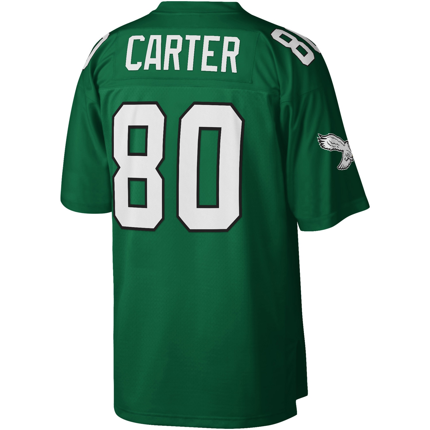 Cris Carter Philadelphia Eagles Mitchell Ness Legacy Replica Jersey Kelly Green - Image 3