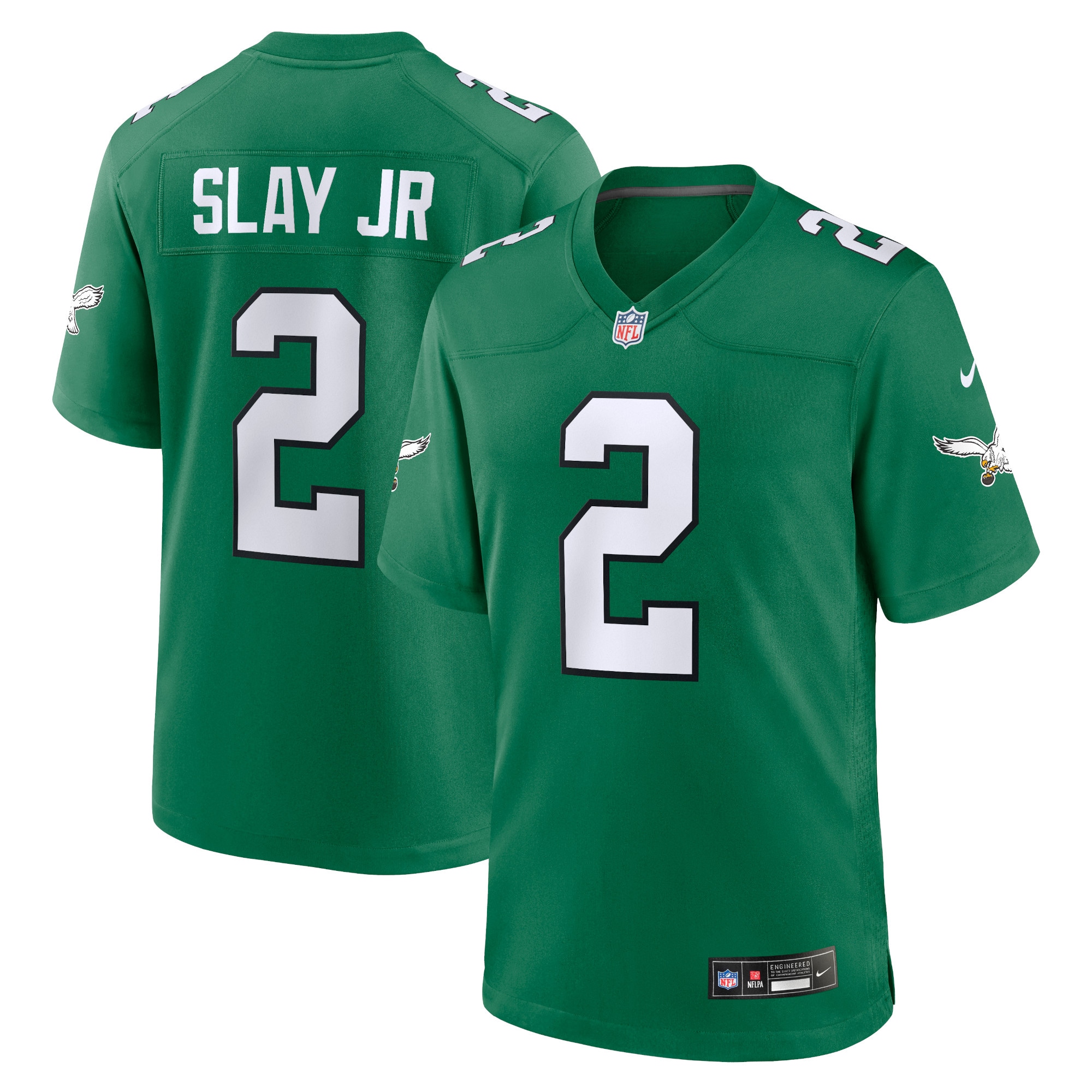 Darius Slay Philadelphia Eagles Nike Alternate Game Player Jersey Kelly Green