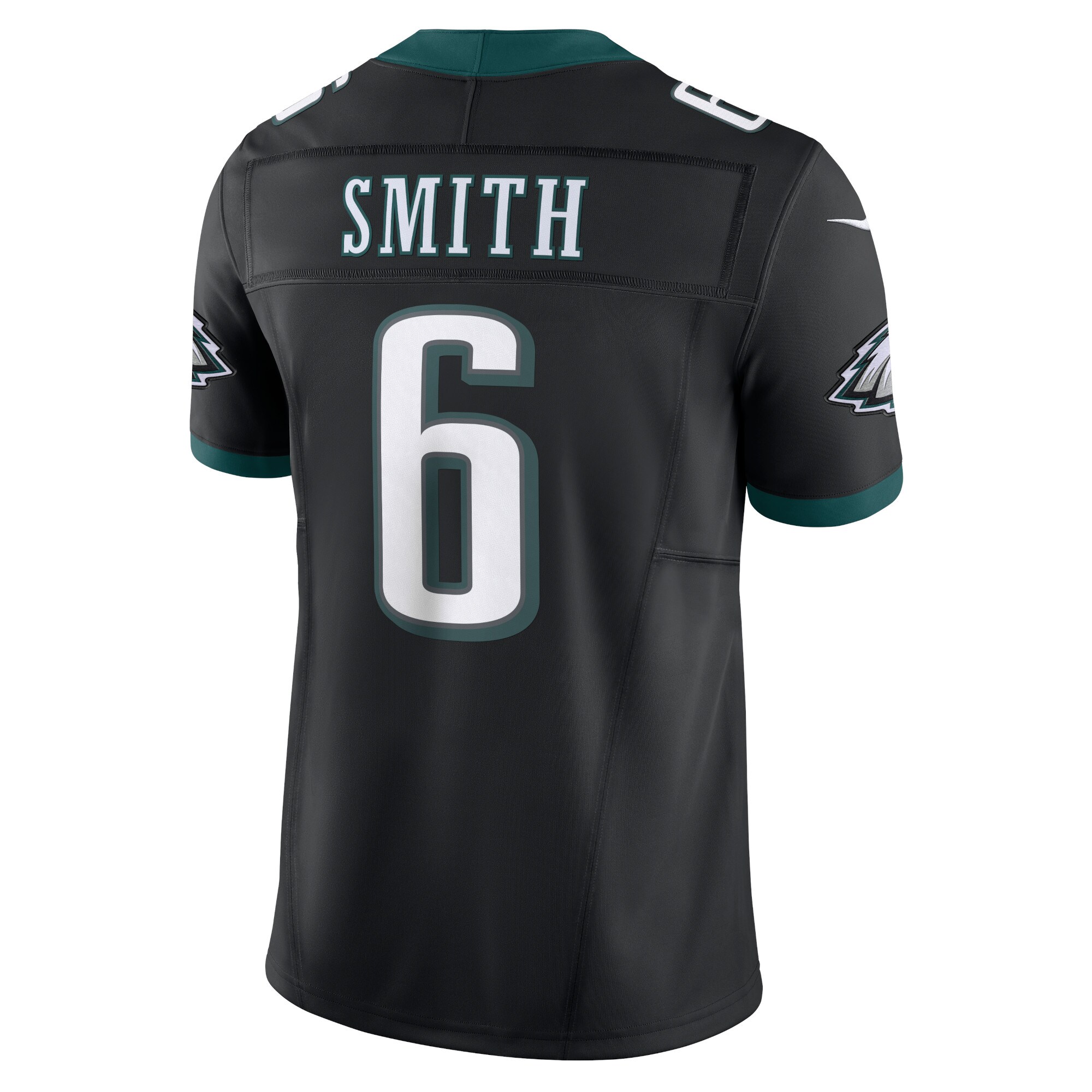 Devonta Smith Philadelphia Eagles Nike Alternate Vapor FUSE Limited Jersey Black - Image 3