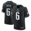 Devonta Smith Philadelphia Eagles Nike Alternate Game Jersey Black