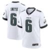 Devonta Smith Philadelphia Eagles Nike White Game Jersey White
