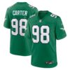 Jalen Carter Philadelphia Eagles Nike Alternate Game Jersey Kelly Green