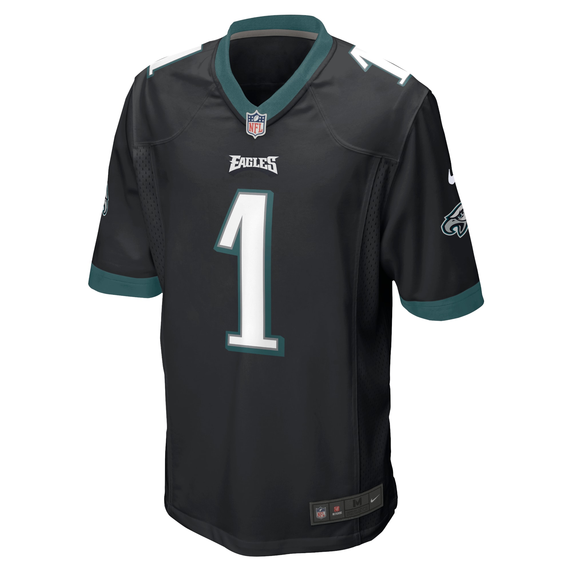 Jalen Hurts Philadelphia Eagles Nike Alternate Game Jersey Black - Image 2