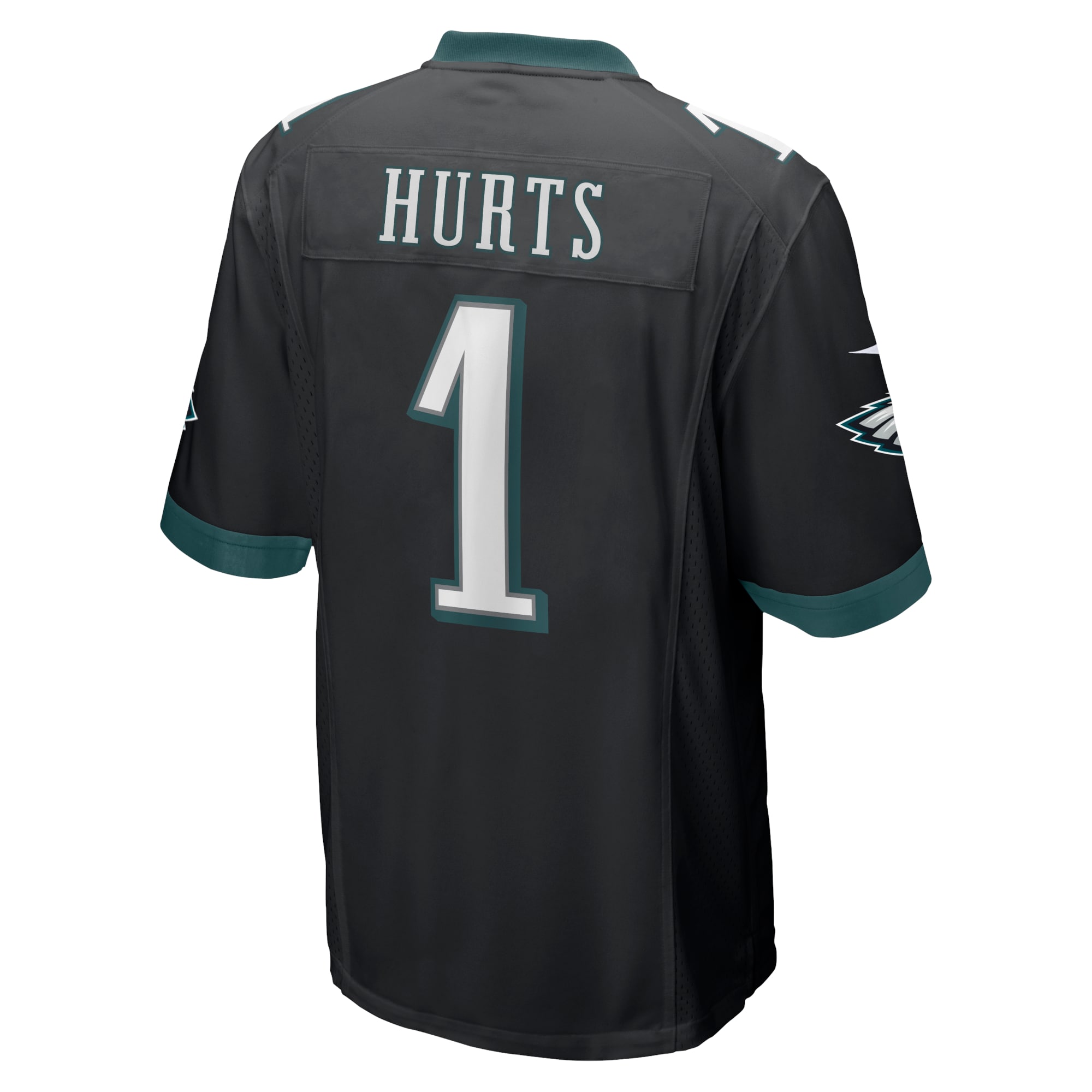 Jalen Hurts Philadelphia Eagles Nike Alternate Game Jersey Black - Image 3