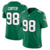 Jalen Carter Philadelphia Eagles Nike Alternate Vapor FUSE Limited Jersey Kelly Green
