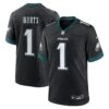 Jalen Hurts Philadelphia Eagles Nike Alternate Game Jersey Black