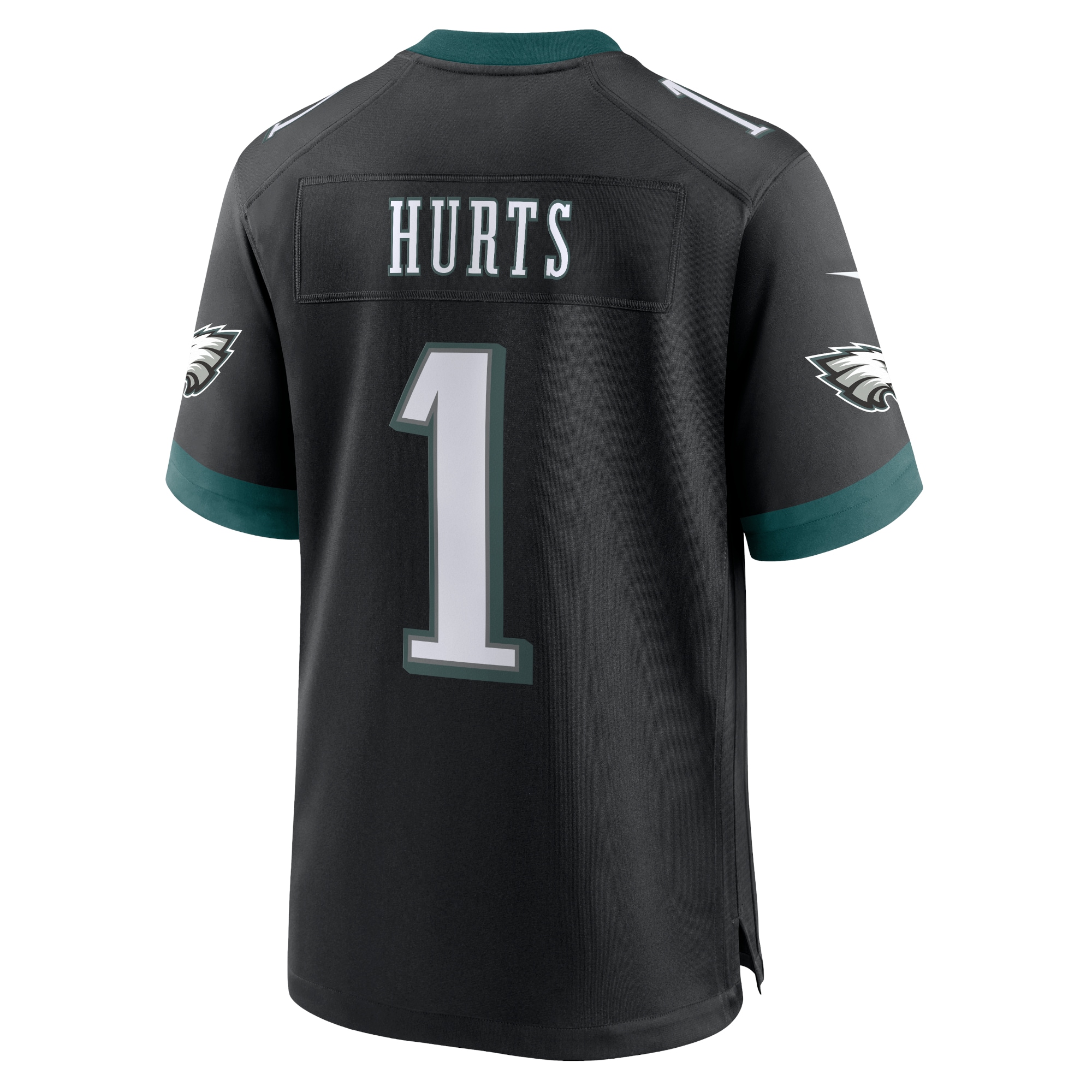 Jalen Hurts Philadelphia Eagles Nike Alternate Game Jersey Black - Image 3