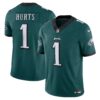 Jalen Hurts Philadelphia Eagles Nike Vapor FUSE Limited Jersey Green