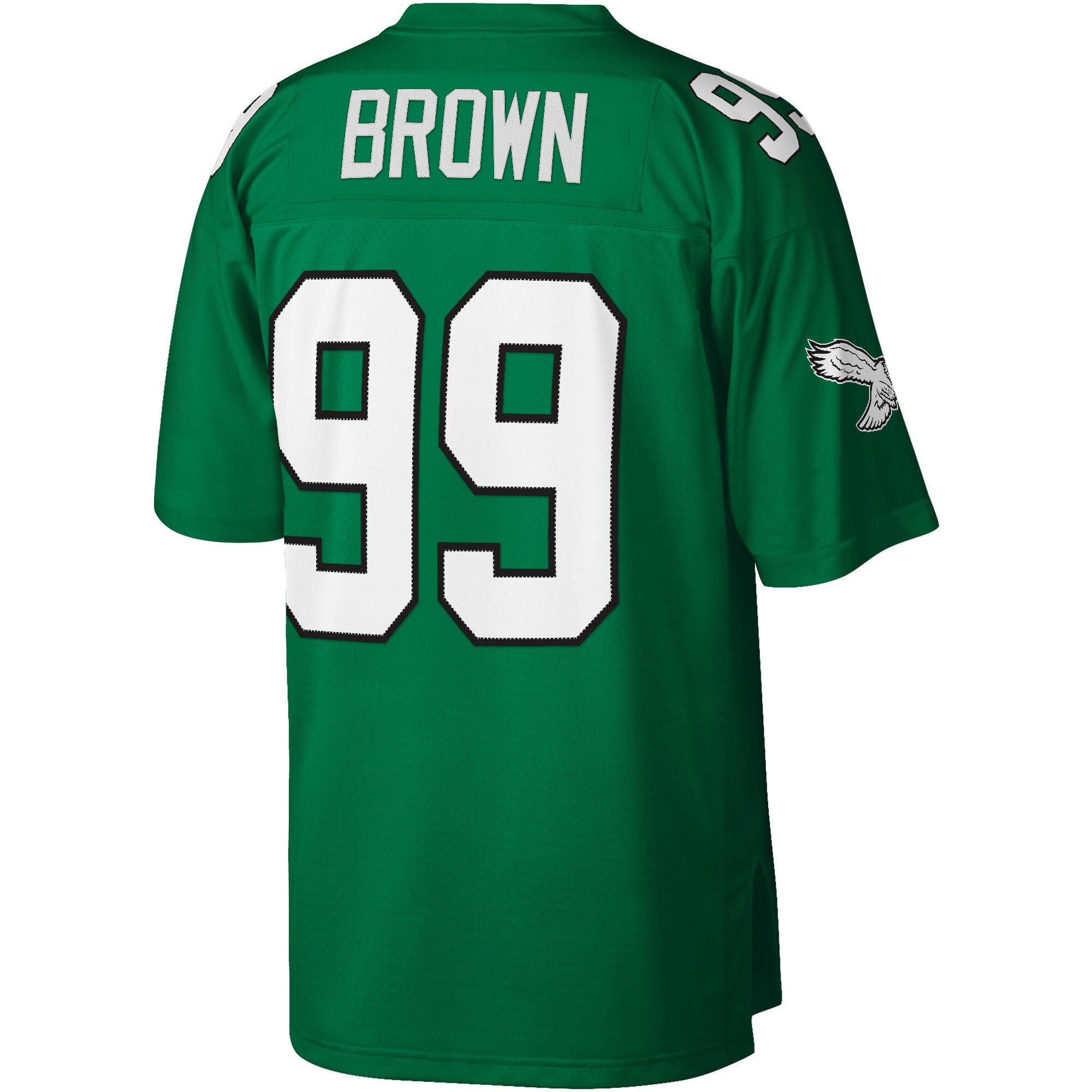 Jerome Brown Philadelphia Eagles Mitchell Ness Legacy Replica Jersey Kelly Green - Image 3