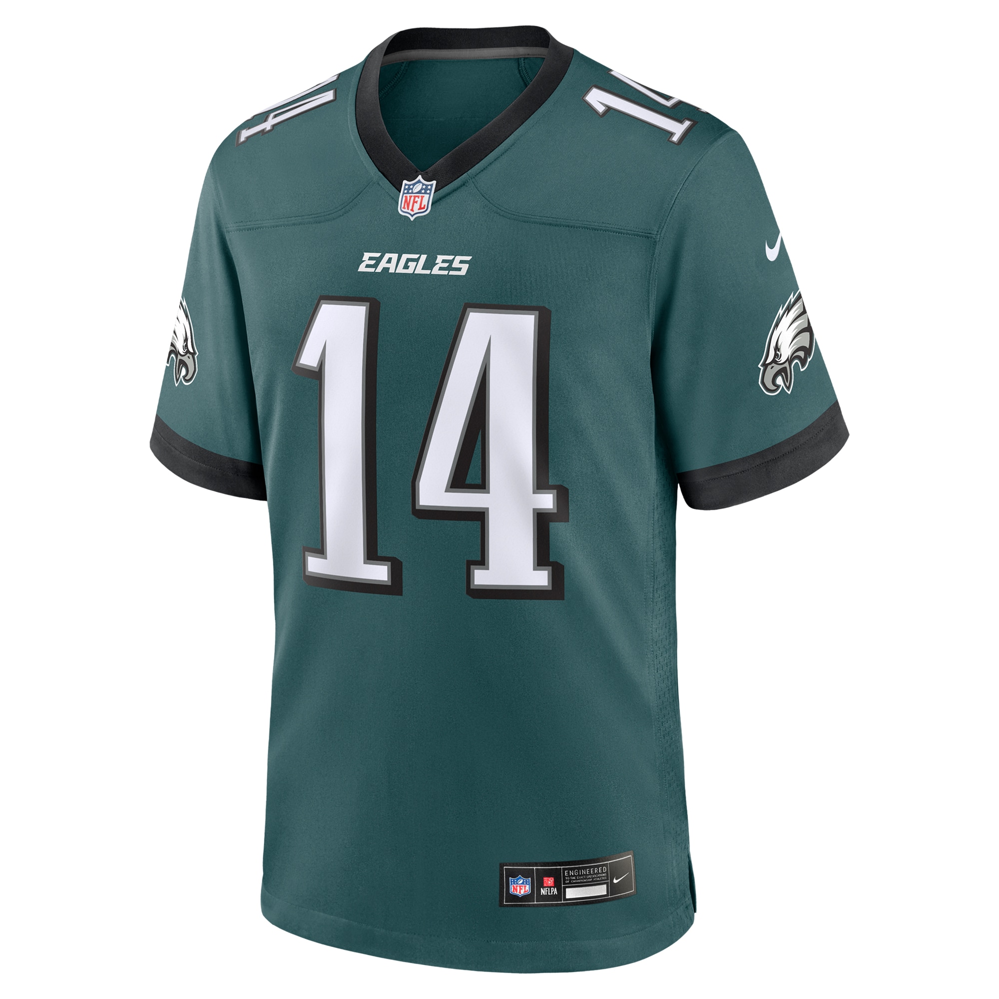 Kenneth Gainwell Philadelphia Eagles Nike Team Game Jersey Midnight Green - Image 2