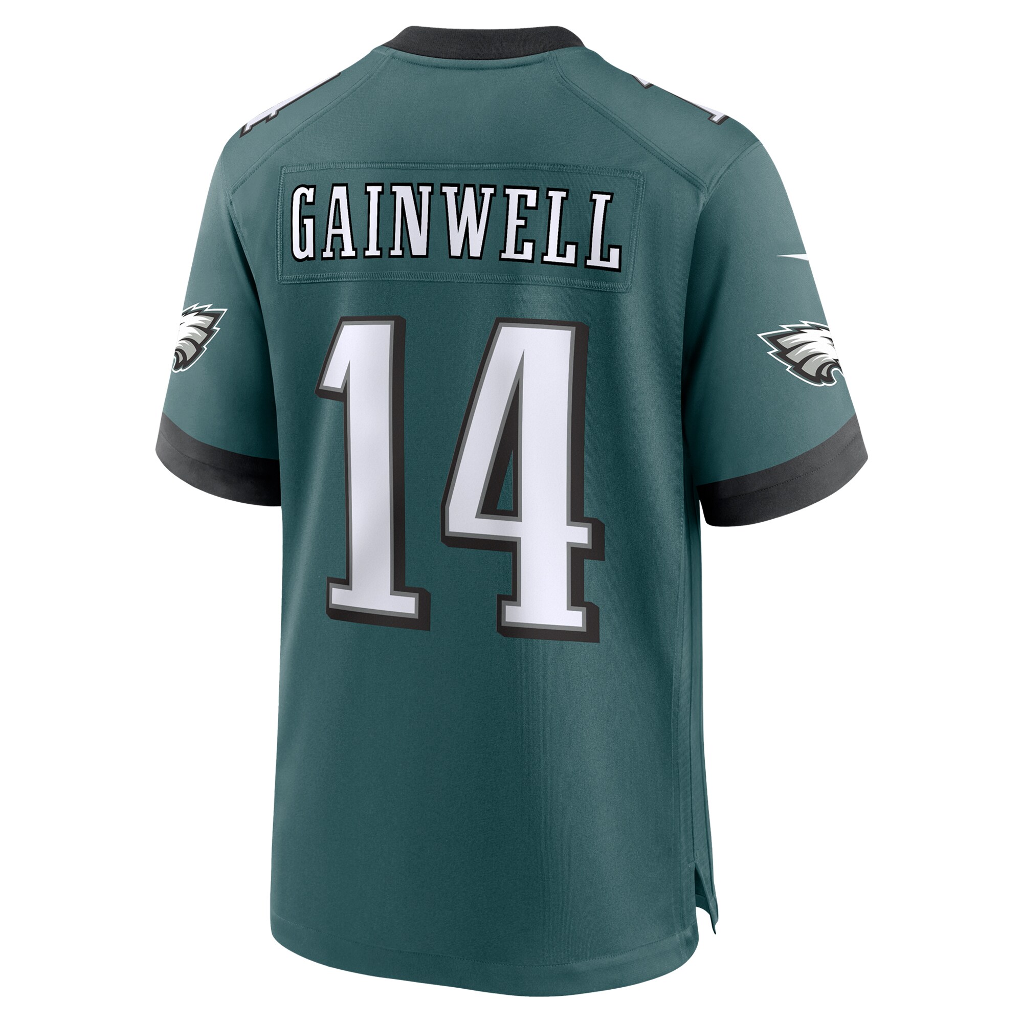 Kenneth Gainwell Philadelphia Eagles Nike Team Game Jersey Midnight Green - Image 3