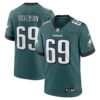 Landon Dickerson Philadelphia Eagles Nike Team Game Jersey Midnight Green