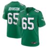 Lane Johnson Philadelphia Eagles Nike Alternate Game Jersey Kelly Green