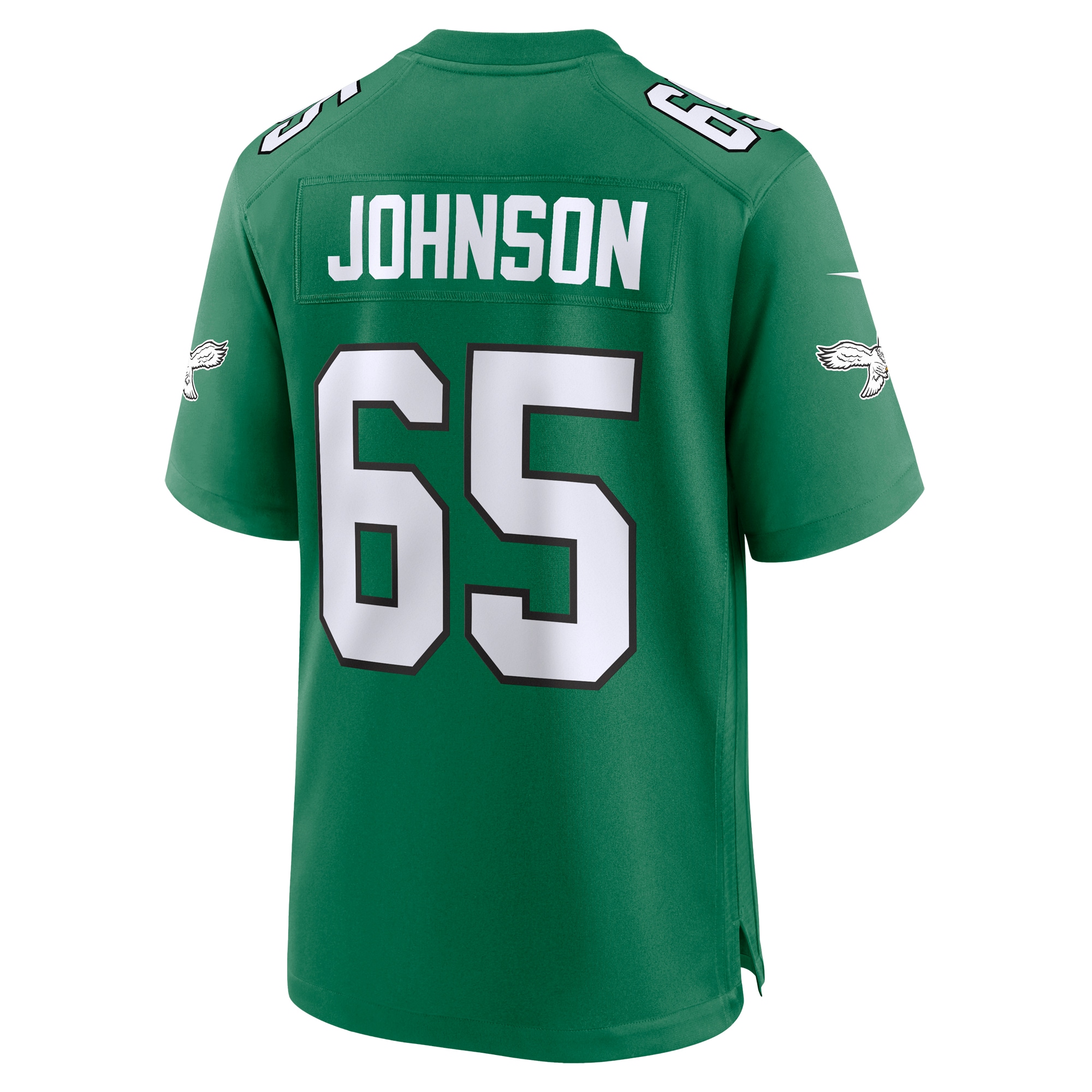 Lane Johnson Philadelphia Eagles Nike Alternate Game Jersey Kelly Green - Image 3