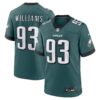 Milton Williams Philadelphia Eagles Nike Team Game Jersey Midnight Green
