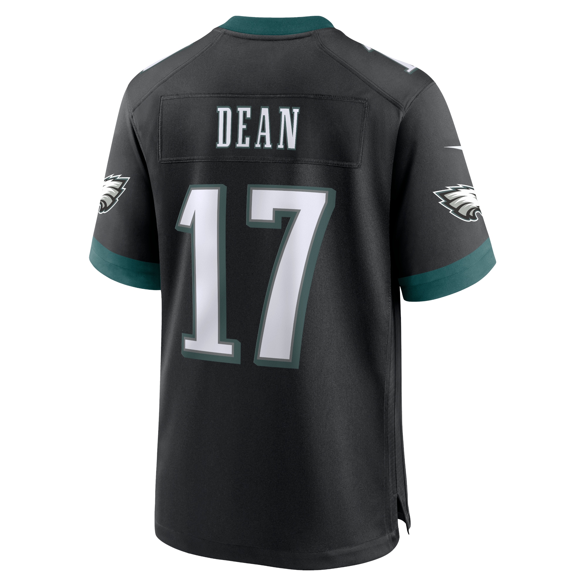 Nakobe Dean Philadelphia Eagles Nike Alternate Game Jersey Black - Image 3