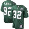 Reggie White Philadelphia Eagles Mitchell Ness Authentic Throwback Retired Player Jersey Green