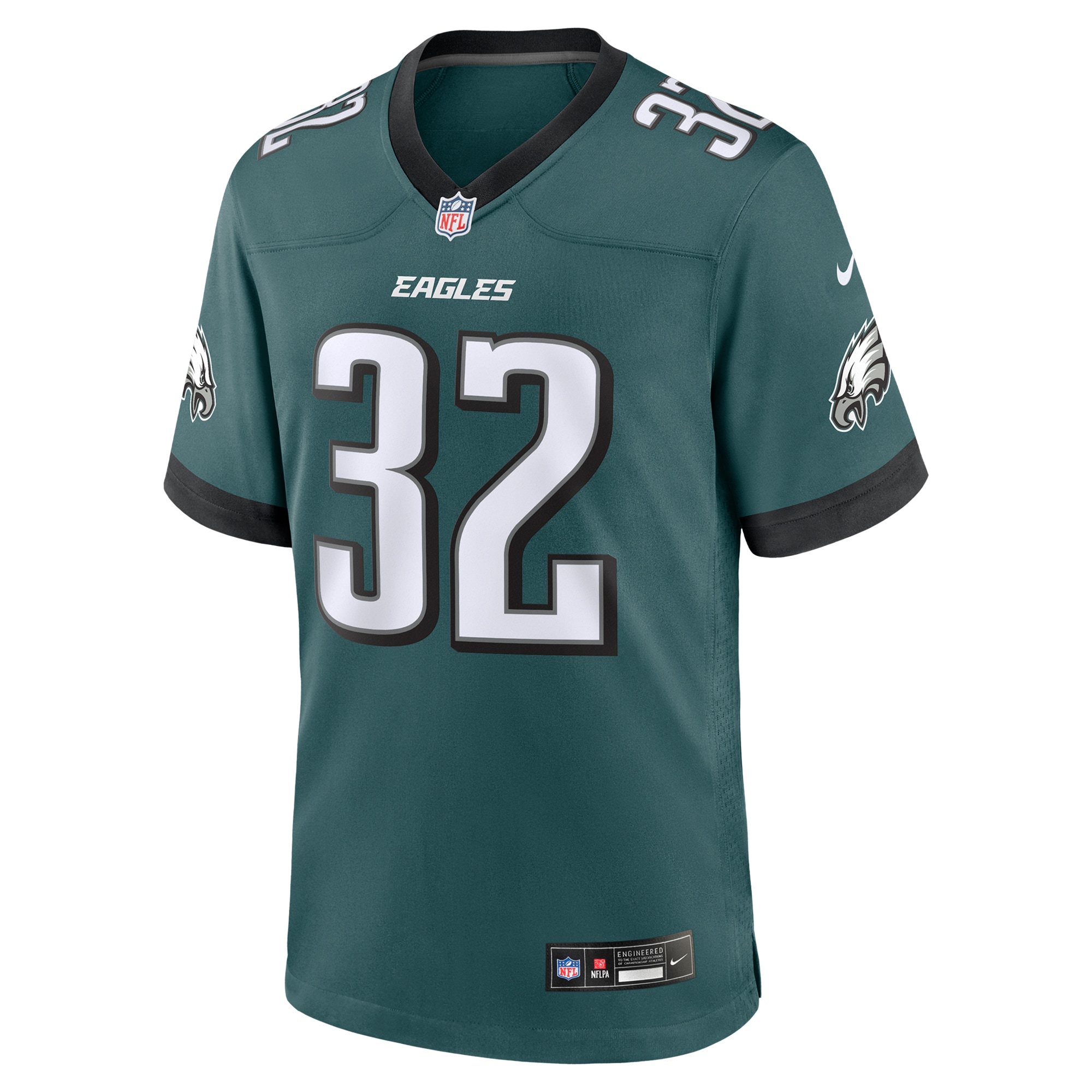 Reed Blankenship Philadelphia Eagles Nike Team Game Jersey Midnight Green - Image 2
