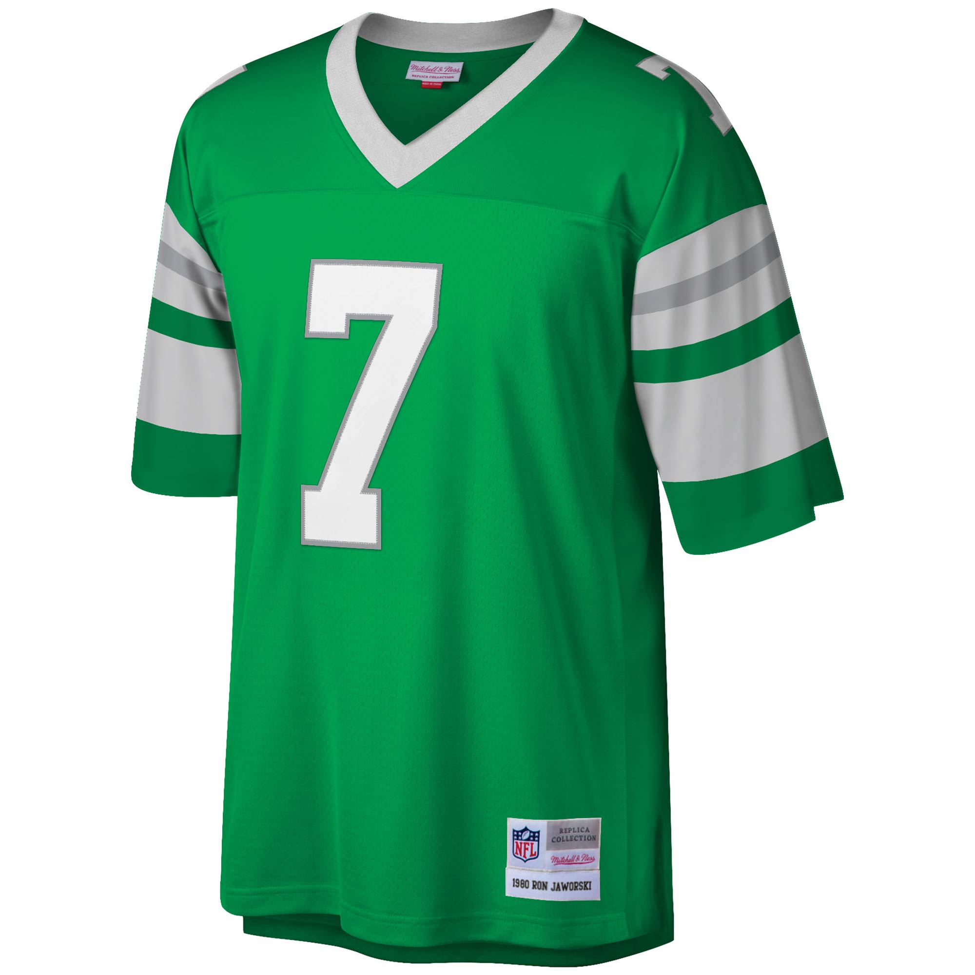 Ron Jaworski Philadelphia Eagles Mitchell Ness Legacy Replica Jersey Kelly Green - Image 2