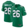 Saquon Barkley Philadelphia Eagles Nike Alternate Game Jersey Kelly Green