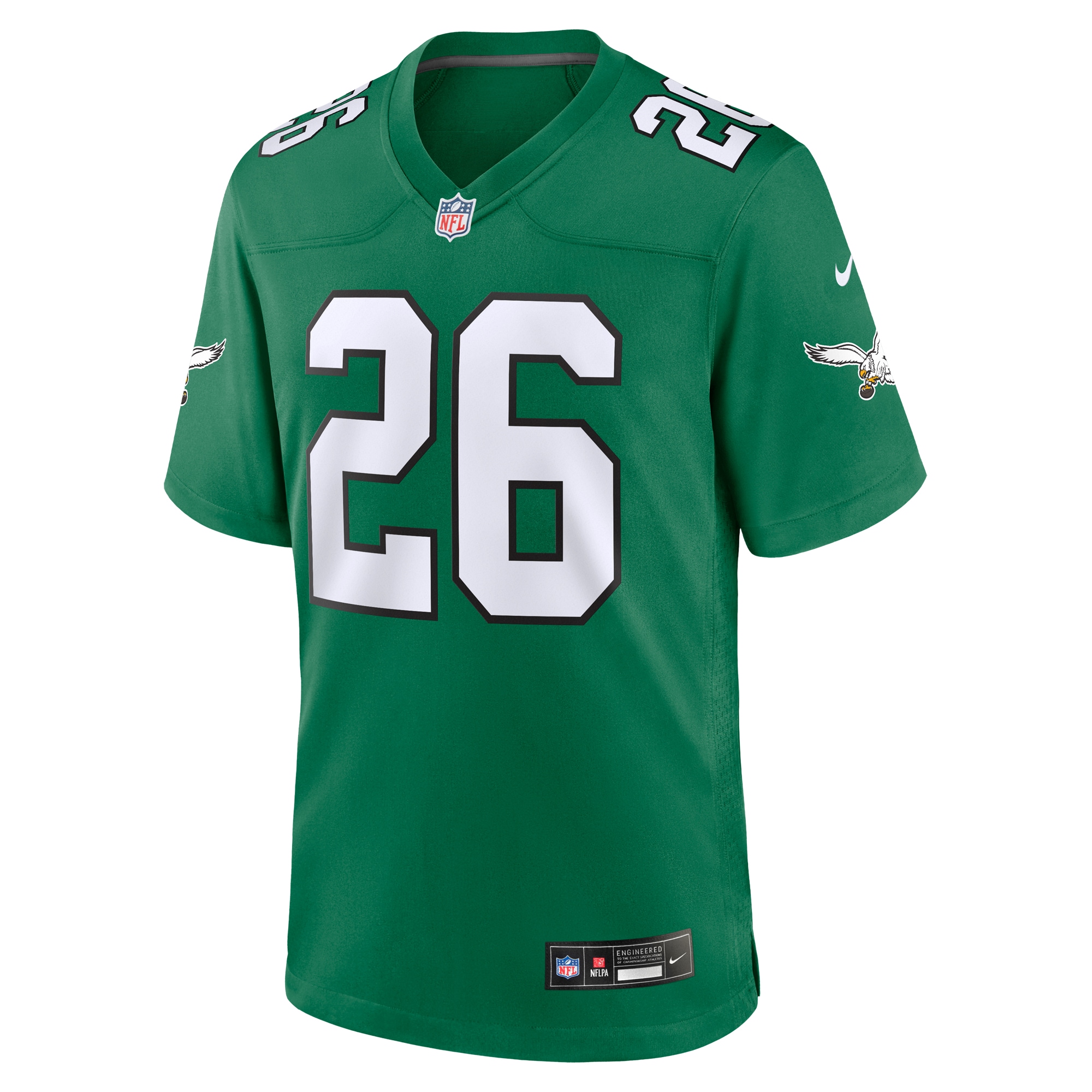 Saquon Barkley Philadelphia Eagles Nike Alternate Game Jersey Kelly Green - Image 2