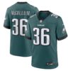Tristin Mccollum Philadelphia Eagles Nike Team Game Jersey Midnight Green