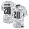 Philadelphia Eagles #20 Brian Dawkins Arctic Camo 2024 FUSE Salute To Service Limited Football Stitched Jersey