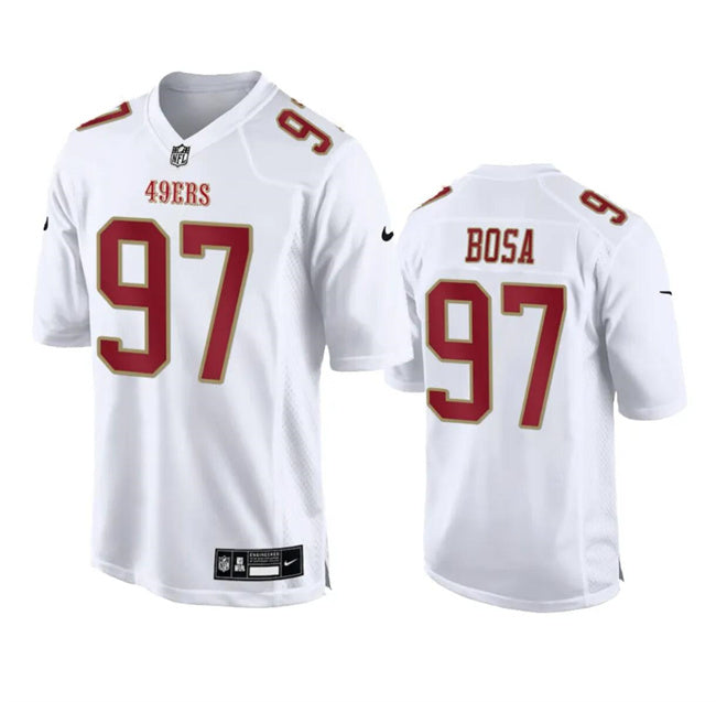 San Francisco 49Ers #97 Nick Bosa White Fashion Vapor Untouchable Limited Stitched Jersey