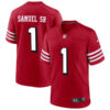 San Francisco 49Ers #1 Deebo Samuel Sr Alternate Game Jersey – Scarlet