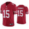 San Francisco 49Ers #15 Jauan Jennings Nike Scarlet Vapor Limited Jersey