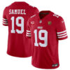 San Francisco 49Ers #19 Deebo Samuel Red 2023 FUSE With 1-Star C Ptach And Jersey