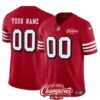 San Francisco 49Ers Active Player Custom Red 2023 Fuse Nfc West Champions Jersey