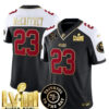 San Francisco 49Ers #23 Christian Mccaffrey Black Vapor Untouchable Football Stitched Jersey 1
