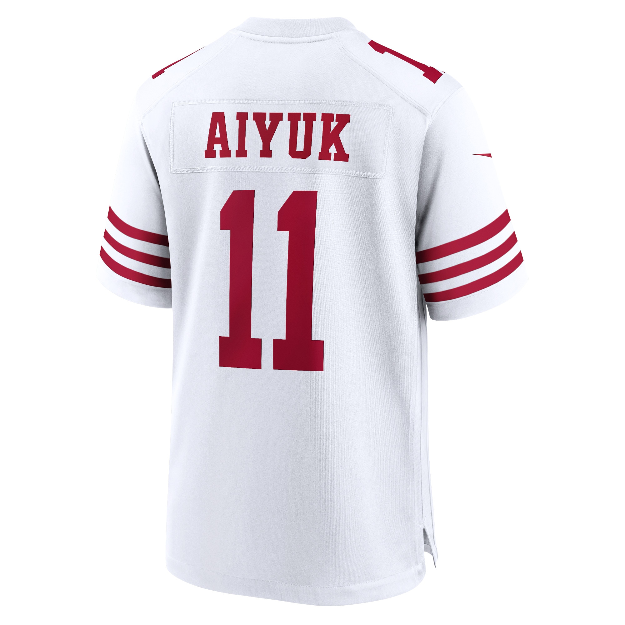 Brandon Aiyuk San Francisco 49Ers Nike Player Game Jersey White - Image 3
