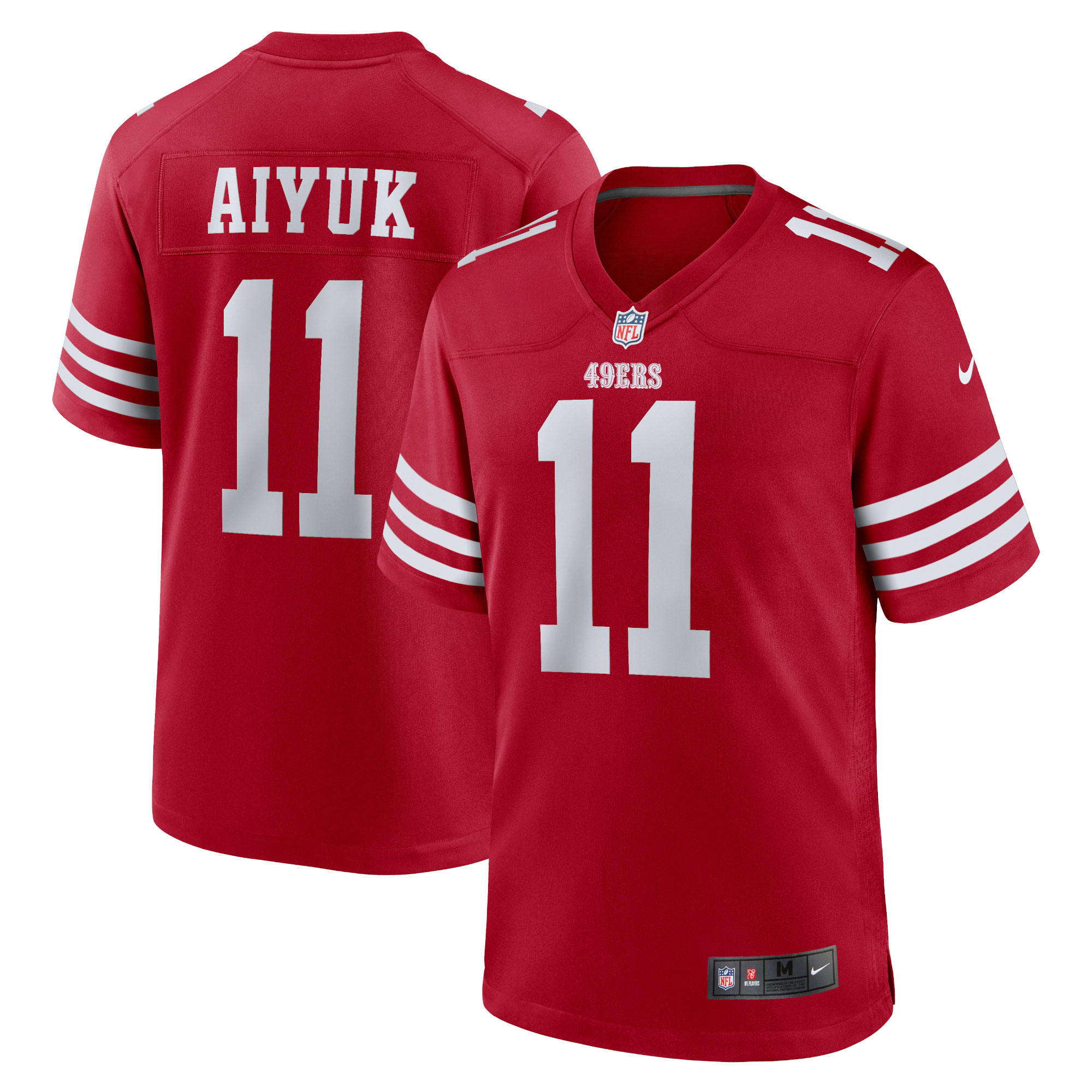 Brandon Aiyuk San Francisco 49Ers Nike Womens Team Game Player Jersey Scarlet